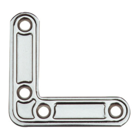 PIASTRA 153\IN A L INOX DI RINFORZO 40X40 MM