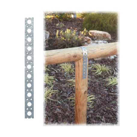 BANDA FORATA FERRO ZINCATO 25X0