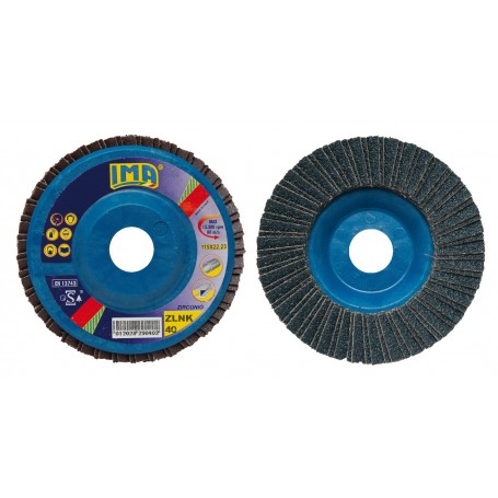 IMA DISCO ZIRCONIO A LAMELLE MM.115 GR. 80