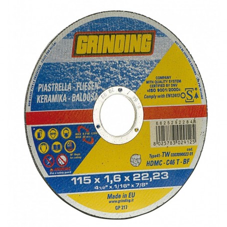 GRINDING MINIDISCO PER CERAMICA D.115X1