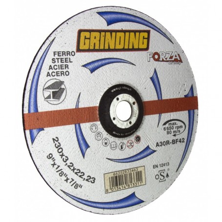 GRINDING "FORZA" DISCO X FERRO 230X3