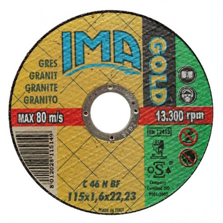 IMA MINIDISCO X CERAM."GOLD"PIANO 115X1