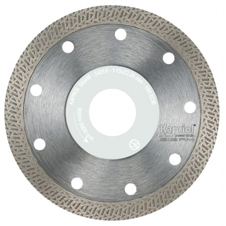 KAPRIOL DISCO DIAM.CONT.MM.115 X C.A.COD54216