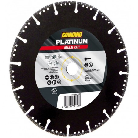 GRINDING DISCO DIAM. PLATINUM MULTI CUT D.230