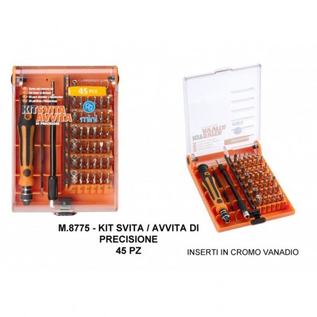 POGGI ART.M8775 KIT SVITA AVVITA DI PREC.45PZ