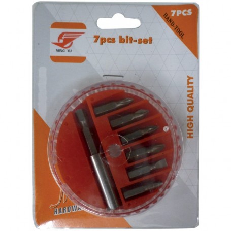 INSERTI PER AVVITATORI SET PZ.7 RIF.76700