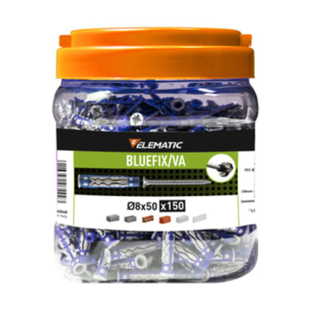 ELEMATIC TASSELLO BLUEFIX VA 8X50 C\VITE BARAT 150PZ