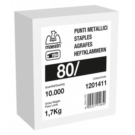 MAESTRI PUNTI ART. 80 14 (PZ.10.000) GALVA