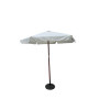 C OMBRELLONE IN LEGNO PALO 38 BIANCO D 250CM