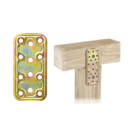 PIASTRA 745 DIRITTA ACCIAIO TROPIC  40X120 MM