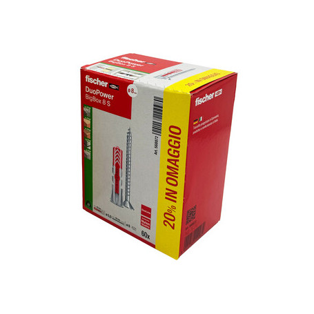 FISCHER TASSELLO DUOPOWER S  8X40 VITE  50+10 OMAG