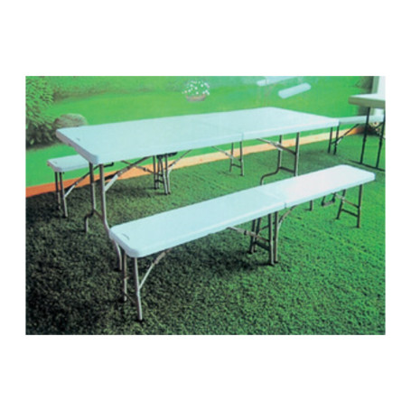 C SET BIRRERIA IN ACCIAIO E HDPE 183X76XH74 CM