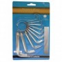 SERIE 10 CHIAVI ESAG. PZ.C ANELLO