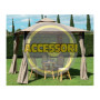 C SET 4 TELI LATERALI P\GAZEBO EDEN BIANCO