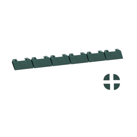SCIVOLO MASC. DRENANTE  MM. 600X52X13