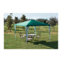 C GAZEBO ACCIAIO E POLIESTERE 3X3M VERDE TANGERI
