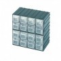 CASSETTIERA TERRY "VISION 12" A 16 SCOMPARTI