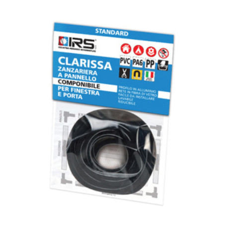 ZANZARIERA IRS CLARISSA SPAZZOLINO DA 5 M
