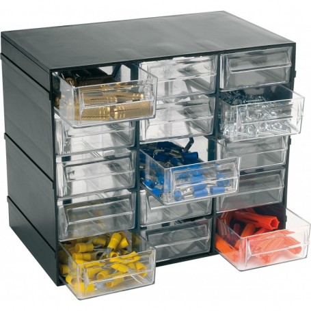 CASSETTIERA MOD.HOBBY A 15 SCOMPARTI