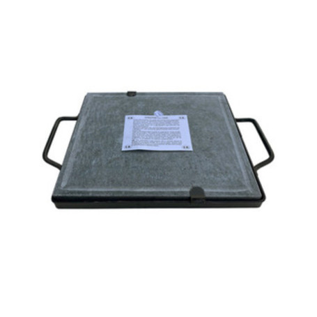 PIETRA OLLARE C\TELAIO NERO 30X40X2