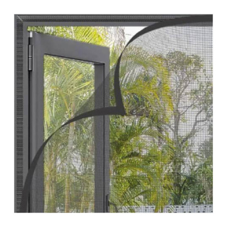 C ZANZARIERA KIT STRAPPO FINESTRA 130X150 BIANCO