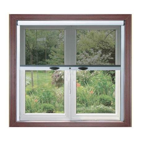 C ZANZARIERA IN KIT FINESTRA C\FRENO 80X160 BIANCO