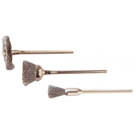 POGGI ART.476.00  3 MINI SPAZZOLE GAMBO MM.3