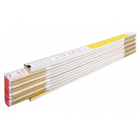 DOPPIO METRO BIANCO GIALLO "STABILA"  617 W