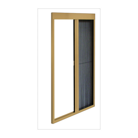 ZANZARIERA IRS OPERA PLISS 120X240 CM ORIZZ BRONZO