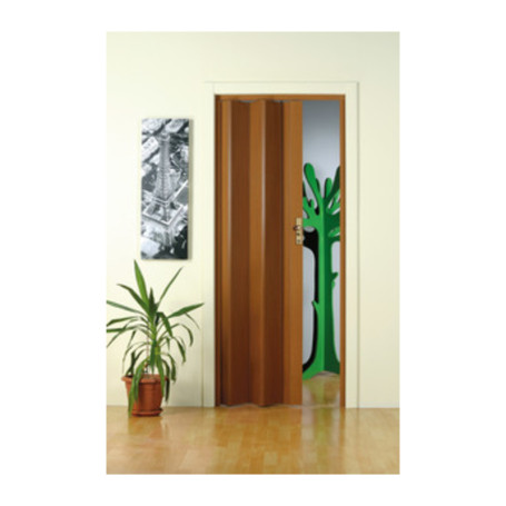 PORTA A SOFFIETTO MAYA 83X214 CM LEGNO SCURO