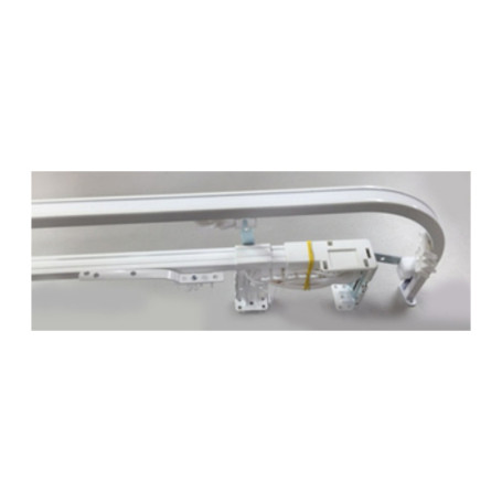 SCORRITENDA ESTENSIBILE SIRIO KIT 120\215 CM BIANCO