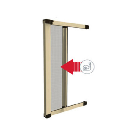 ZANZARIERA MEDAL AVORIO  60\160X250 CM ORIZZONT