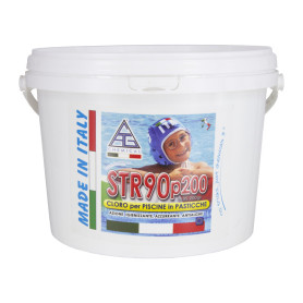 CLORO PER PISCINA PASTIGLIE 200 G STR90P200 5 KG