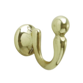 BL FERMATENDA GANCIO SFERA 50X44 ORO LUCIDO 2 PZ