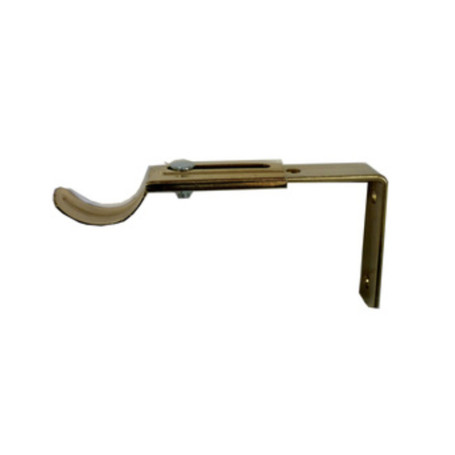 BL SUPPORTO P\BASTONE CENTRALE OTTONATO 17\21 CM