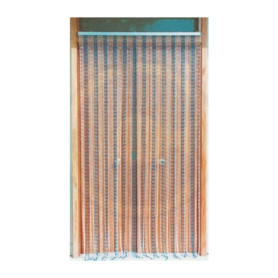 C TENDA CORALLO 125XH240 CM CRISTALLO AMBRA