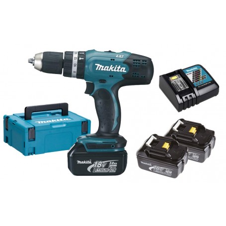 MAKITA SUPERKIT 18VP-3Ah DHP453RF3J C  3BATT.