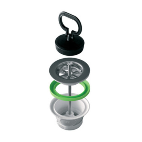 PILETTA P\LAVELLO INOX D 70 MM  1.1\2**