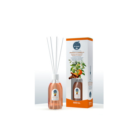 DIFFUSORE OFFICINA DEI FIORI  500ML ARANCIA E CANN