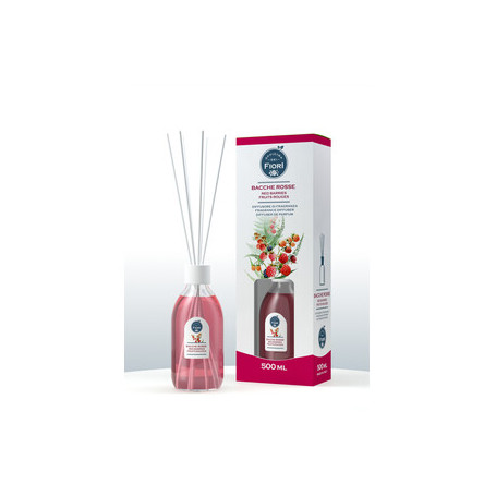 DIFFUSORE OFFICINA DEI FIORI  500ML BACCHE ROSSE
