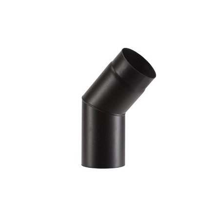 CURVA PORCELLANATA 45 D 15CM NERO OPACO TOP