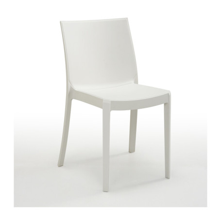 SEDIA POLIPROPILENE PERLA BIANCO