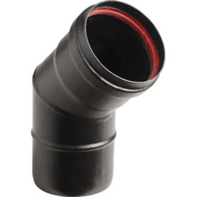 CURVA PORCELLANATA 45 PELLET D  8CM NERO OP AETERNUM