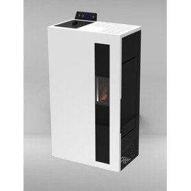 C STUFA PELLET SLIM BRONTE 5 BIANCO