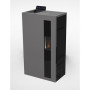 C STUFA PELLET SLIM BRONTE 5 ANTRACITE