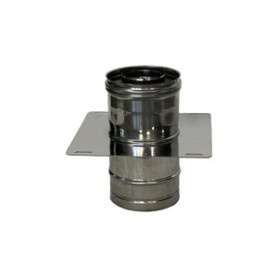 C PIASTRA INTERMEDIA INOX DOP PARETE D13\18CM