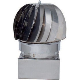 C FUMAIOLO GIREVOLE INOX QUADRO 30X30CM