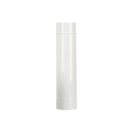 TUBO PORCELLANATO D 10 X H  50CM BIANCO CLASSIC