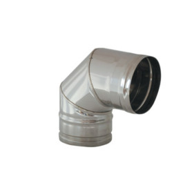 GOMITO INOX AISI 304 90 D 13 CM