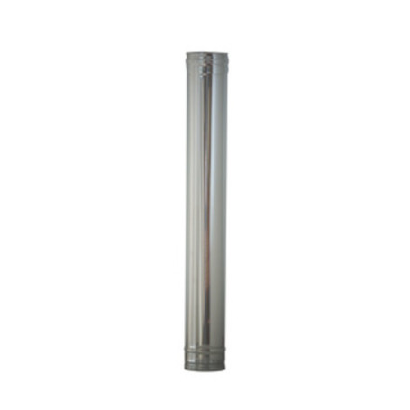 TUBO INOX AISI 304 H 100 CM D 15 CM